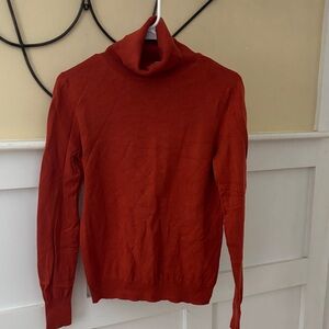 Banana Republic Women's Cowl Neck Sweater in Rust